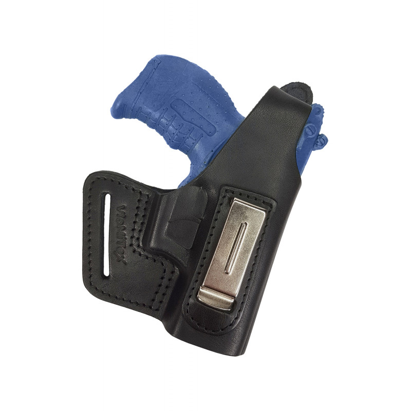 IWB 2-2 Leder Holster für Walther P22Q Verdeckte / Versteckte Trageweise VlaMiTex IWB 2-2 Leder Holster für Walther P22Q Verdeckte / Versteckte Trageweise VlaMiTex