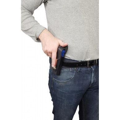 Leder Holster für Walther P22 – OWB / IWB Tragekomfort in Schwarz