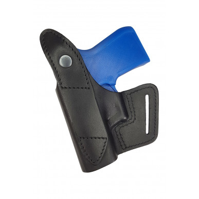 OWB / IWB Leather Holster for Zoraki 914 – Secure Carry in Black
