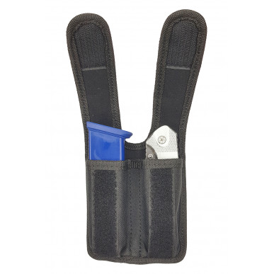 AM02 Soporte Universal para Doble Cargador Negro