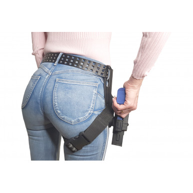 AM05 Leg Holster for Glock 17L Black VlaMiTex