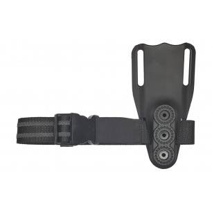 AM05 腿掛固定座 適用 Glock 25 黑色 VlaMiTex – 正面