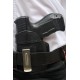 IWB 11Li Holster en cuir pour Revolver Smith & Wesson 642 Noir pour gauchers