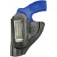 IWB 11Li Leather Revolver Holster for Smith & Wesson 651 black left-handed VlaMiTex