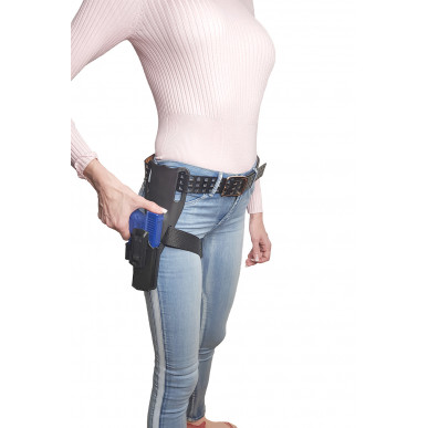 AM05 Jalkateline Glock 34 musta VlaMiTex