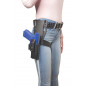 AM05 Leg Holster for Glock 41 Black VlaMiTex