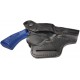 R3Li Leder Revolver Holster für S&W COMBAT M19 2,5 zoll für