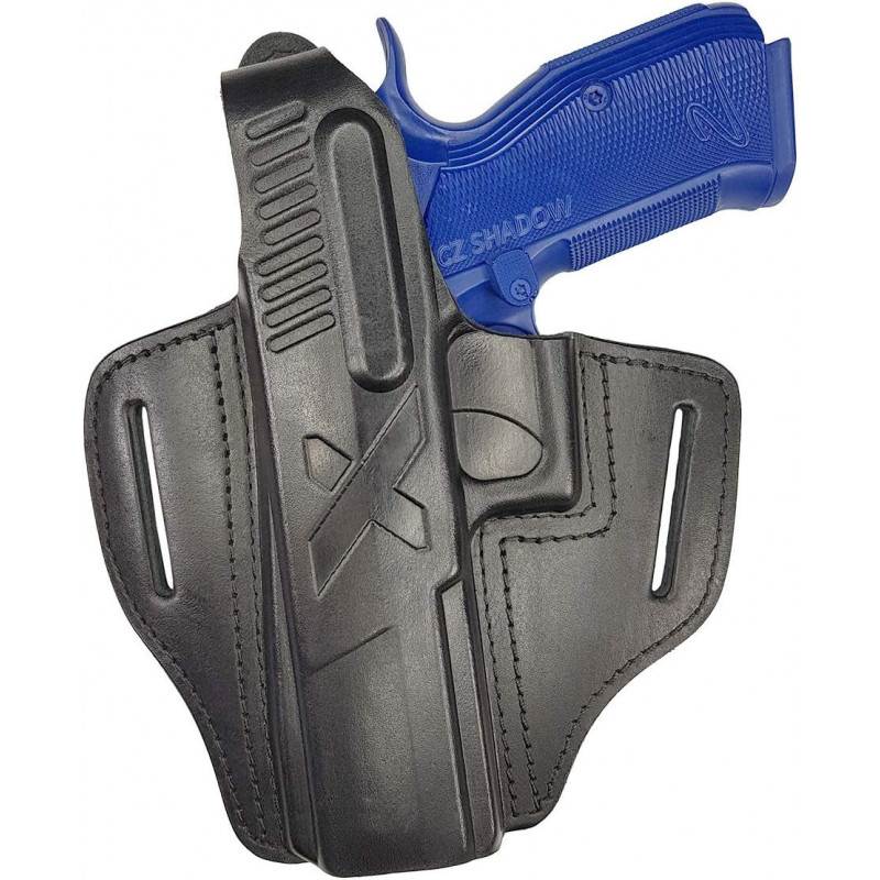 B15Li nahkakotelo CZ Shadow 2:lle vasenkätisille VlaMiTex B15Li nahkakotelo CZ Shadow 2:lle vasenkätisille VlaMiTex