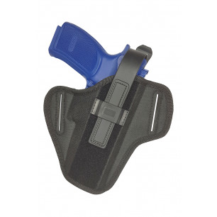 AK04 Nylon Gürtel Holster für Bersa Thunder PRO XT schwarz – von vorne