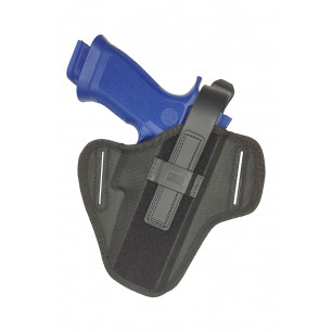 AK04 尼龍腰掛槍套 適用 Sig Sauer LDC 2 黑色 – 正面