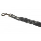 D1 犬 用リード 革製 黒 150cm VlaMiTex