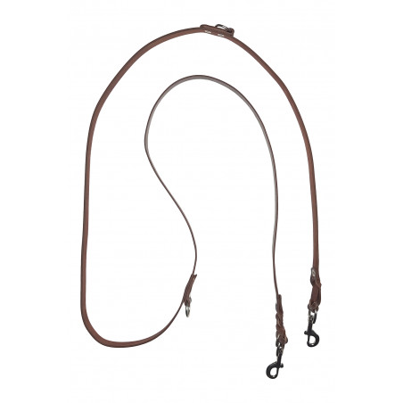 D2 Adjustable Leather Dog Leash Brown VlaMiTex
