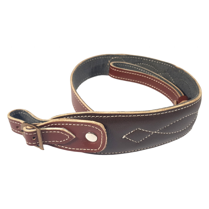 J49 Kiväärin hihna Vaaleanruskea-Tummanruskea VlaMiTex J49 Kiväärin hihna Vaaleanruskea-Tummanruskea VlaMiTex