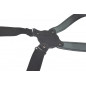 S6 Funda de Hombro de Cuero para Ruger MAX 9 Negra VlaMiTex