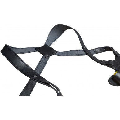 VlaMiTex SR4 Leder Schulterholster für Smith and Wesson 19 für Lauf 4 Zoll – seitlich