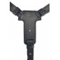 VlaMiTex SR4 Leder Schulterholster für Smith and Wesson 19 für Lauf 4 Zoll – von hinten