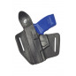 B6 Holster en cuir pour Springfield Hellcat noir VlaMiTex