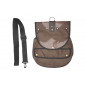 J56 Bolsa de cetrería para halcones de Cordura marrón