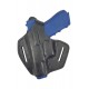 BXLi Leather Holster for Glock 17, 22, 31, 37 black left-handed, VlaMiTex