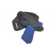 BXLi Leder Gürtel Holster für Glock 17 22 31 37 Pistolenholster schwarz für