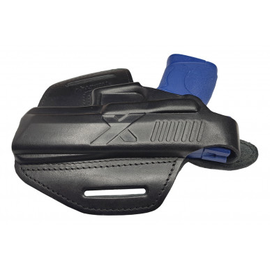 Smith & Wesson M&P 2.0 OWB Leder Holster – Rechtshänder mit Druckknopf