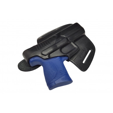 Smith & Wesson M&P 2.0 OWB Leder Holster – Rechtshänder mit Druckknopf