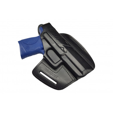 Nahkakotelo SW M&P 2.0 OWB – Oikeakätinen, painonapilla