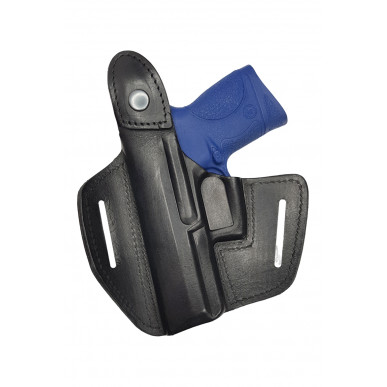 Nahkakotelo SW M&P 2.0 OWB – Oikeakätinen, painonapilla