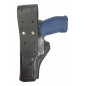 B30 Leder Holster für Sig Sauer P320 X-Five schwarz VlaMiTex