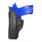 IWB 7 चमड़े की होल्स्टर Sig Sauer P320 X-Five काले VlaMITex के लिए