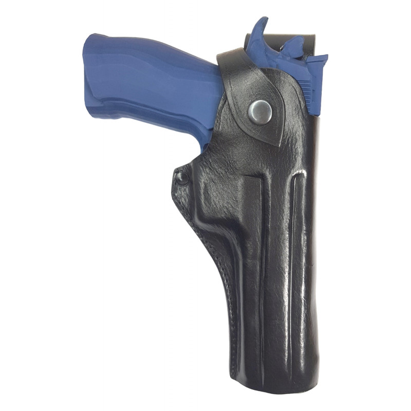 B31 nahkakotelo Sig Sauer P220 X-Six Red Dot -kiikarilla musta VlaMiTex