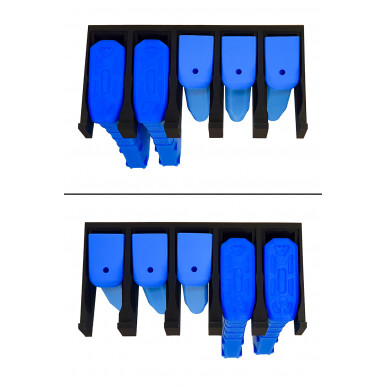 Suporte de Carregador 9mm & AR15 – Suporte Seguro para Carregadores de Pistola e Rifle