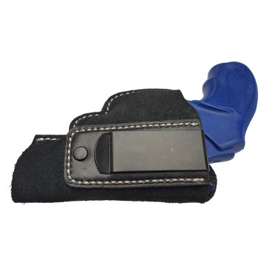IWB 21 Holster en cuir suédé pour revolver cadre J Frame Smith & Wesson 34