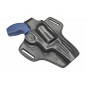 R5 Revolver-Lederholster für Smith & Wesson Governor schwarz VlaMiTex