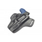 R5 Revolver Leather Holster for Taurus RT 410 Black VlaMiTex