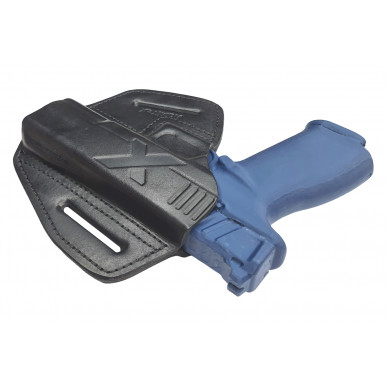 U9 Leder Holster für Springfield Echelon schwarz VlaMiTex