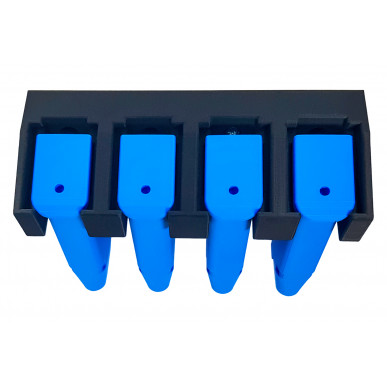 Gun Cabinet Magazine Holder – For 9mm & .40 S&W Double Stack Magazines