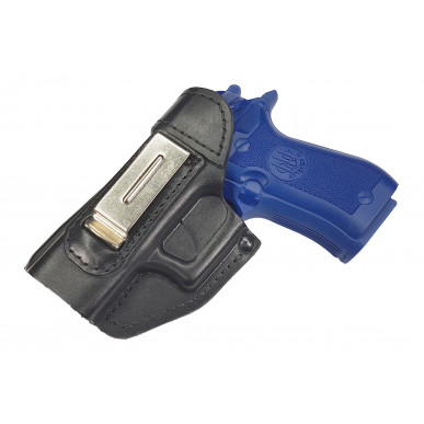 IWB 2Li Leder Holster für Bruni 85 Cheetah Linkshänder VlaMiTex