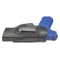 IWB 4 Leder Holster für Glock 17 schwarz VlaMiTex