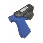 IWB 4 Leder Holster für Glock 17 schwarz VlaMiTex