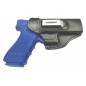 IWB 4 Leder Holster für Glock 17 schwarz VlaMiTex