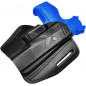 U5 Holster en cuir à dégagement rapide pour Walther Q4 noir VlaMiTex U5 Holster en cuir à dégagement rapide pour Walther Q4 noir VlaMiTex