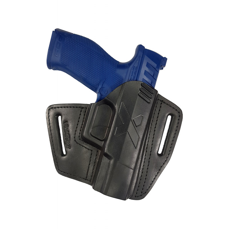 U5 Leather Quick Draw Holster for Walther PDP Barrel 4 Inch Black VlaMiTex U5 Leather Quick Draw Holster for Walther PDP Barrel 4 Inch Black VlaMiTex