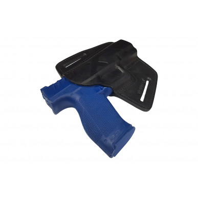 OWB 신속추출 홀스터 Walther PDP 4인치 – 오른손용 가죽 홀스터