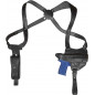 S22 Leather Shoulder Holster for Beretta Px4 Storm Black VlaMiTex
