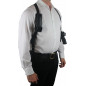 S22 Leather Shoulder Holster for Beretta Px4 Storm Black VlaMiTex