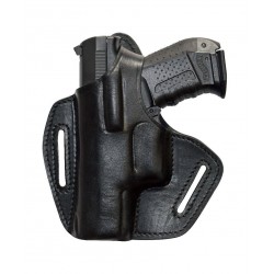 BXLi Holster en cuir pour pistolets H&K SFP9 Noir pour gauchers VlaMiTex