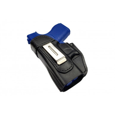 IWB 2Li Leder Holster für Glock 43 Linkshänder VlaMiTex