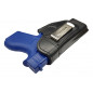 IWB 2Li Leder Holster für Glock 43 Linkshänder VlaMiTex
