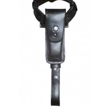 S30 Leather Shoulder Holster for CZ P-10S with Red Dot Sight black VlaMiTex